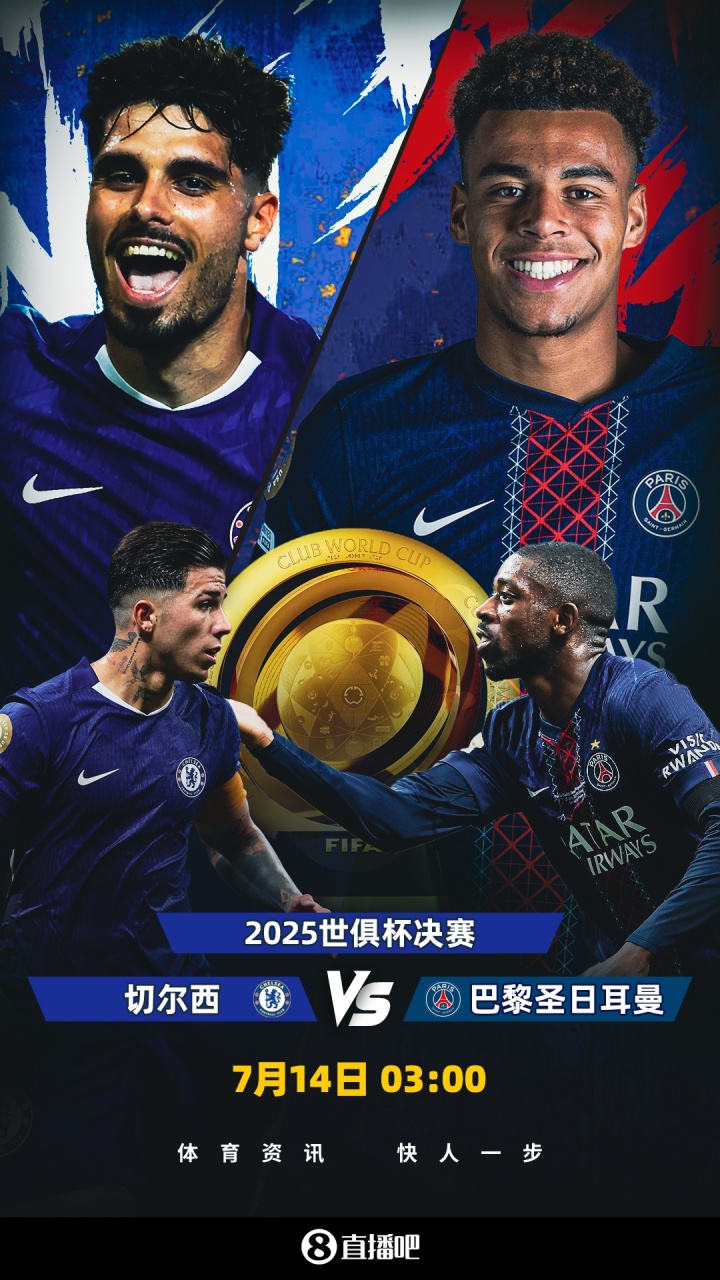 FIFA数据前瞻决赛：维蒂尼亚跑动69.4公里最多 巴黎冲击五冠王